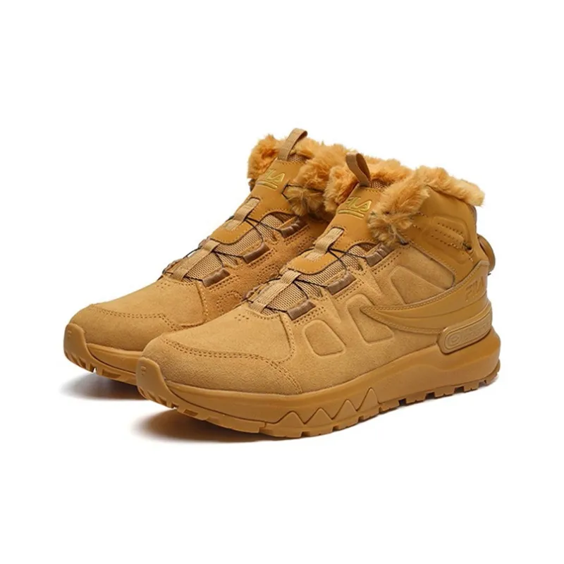 FILA Outdoor Ruuner Hi 'Yellow Silver' Women's-1