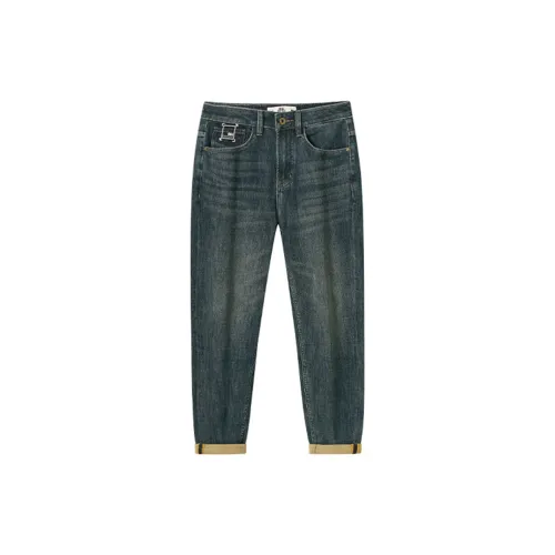 HALEBOSS Jeans Men Blue