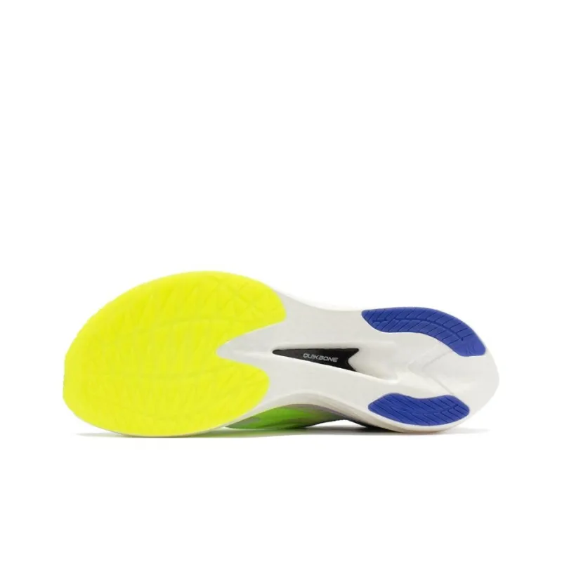 361° Feiran Flame CQT Low Top Running Shoes Men's White Yellow-4