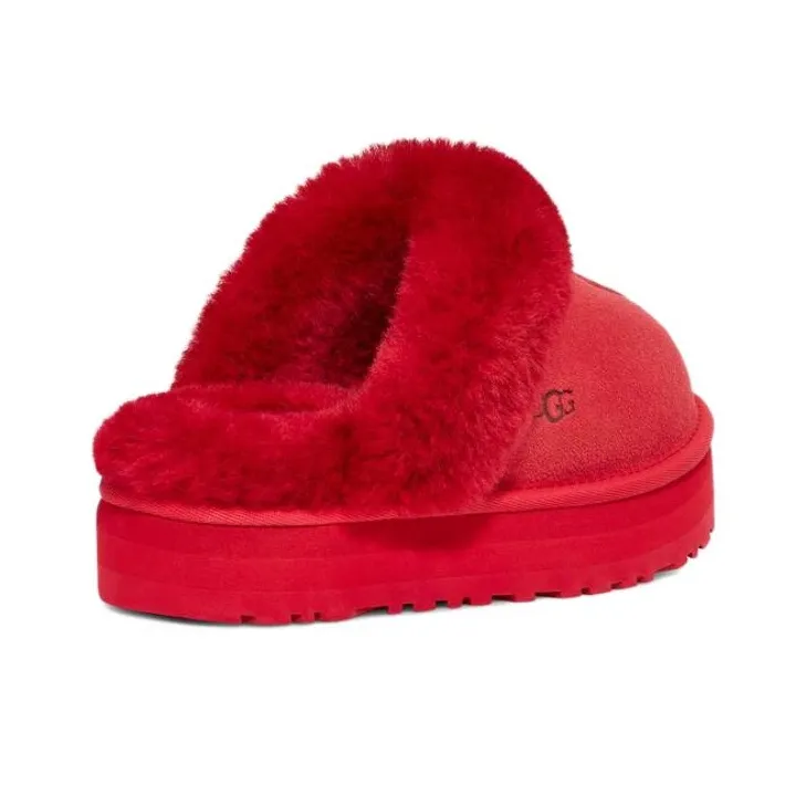 UGG Disquette Slipper Samba Red Women's-3