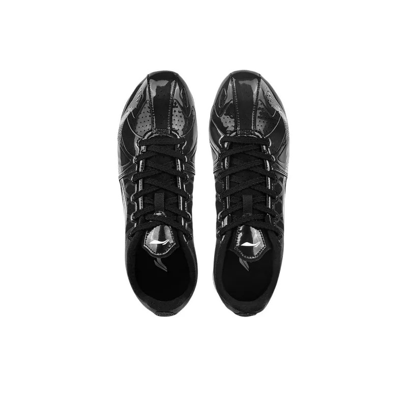 LiNing Cushioning Anti Slip And Wear Resistant Low Top Running Shoes Unisex Black-1