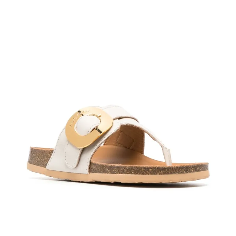 See By Chloé Chany Engraved-logo Slides-2