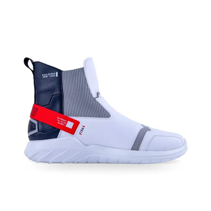 SOULSFENG High Top Training Shoes Unisex White-4