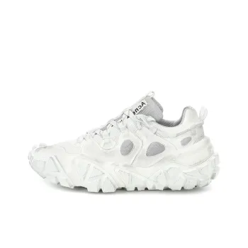 Acne Studios Bolzter W Tumbled Anti Slip And Wear Resistant Breathable Low Top Casual Shoes Women's White