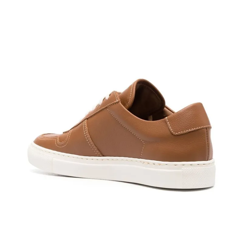 COMMON PROJECTS Bball Low Bumpy Low Top Stylish Skateboarding Shoes Women's Brown-4