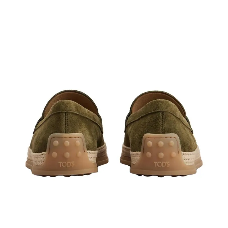 TOD'S Almond-toe Suede Loafers-3
