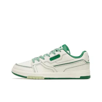 Anta Qiuyou Anti Slip Wear Resistant Low Top Skateboard Shoes Coriander Green