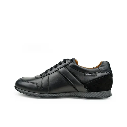 MEPHISTO Casual Shoes Men Low-Top Black