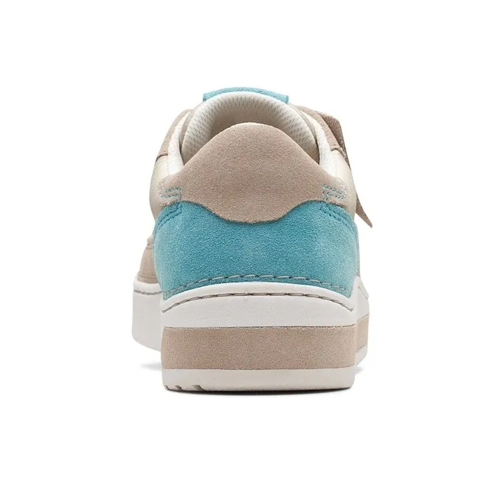 Clarks Stylish Skateboarding Shoes Men's Gray Blue-3