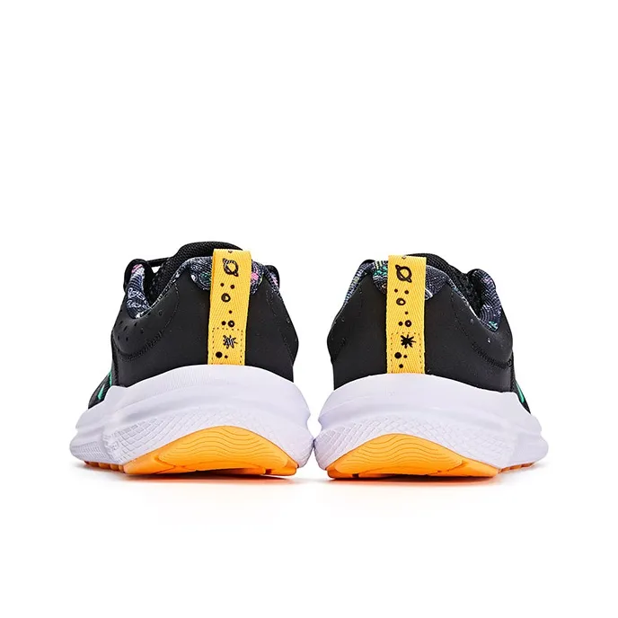 Under Armour Anti Slip Wear Resistant Breathable Supportive Lightweight Warm Rebound Low Top Running Shoes Unisex Black-5