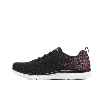 Skechers Slip Ins Virtue Slip Resistant, Breathable, Lightweight Low Top Casual Shoes Women's Black Pink