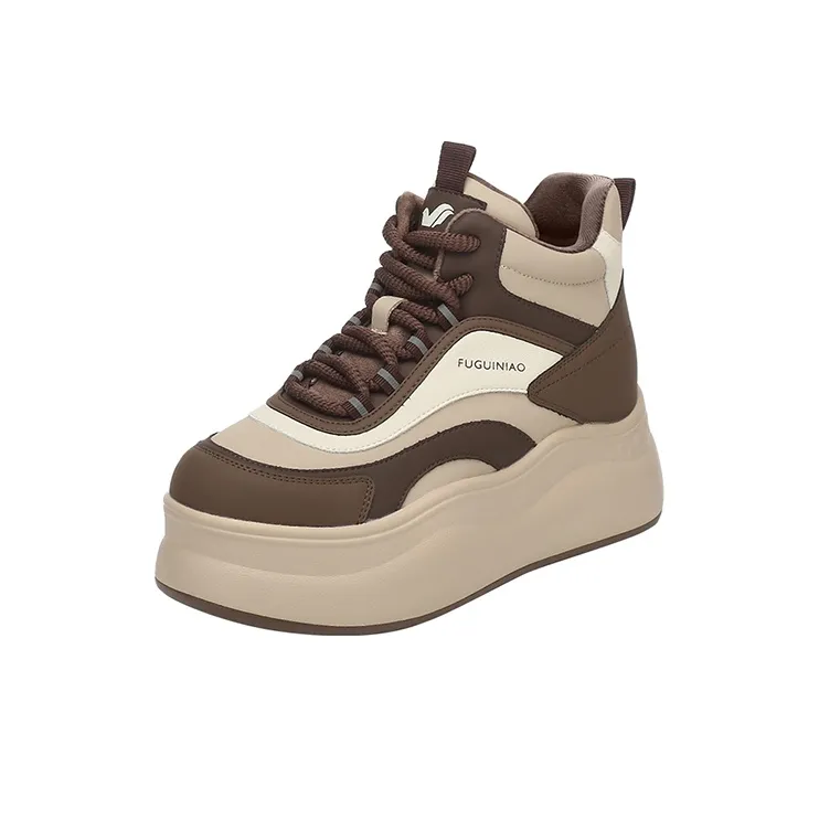 Rich Birds High Top Skateboard Shoes Women's-1
