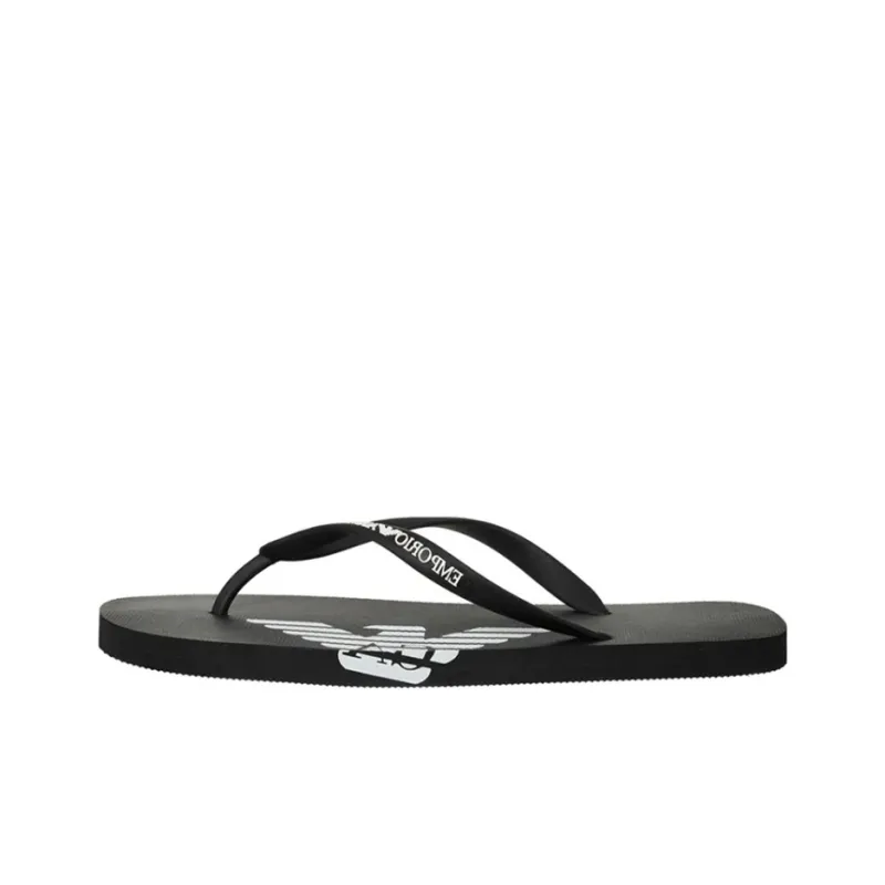 EMPORIO ARMANI Stylish Sandal Men's Black-0