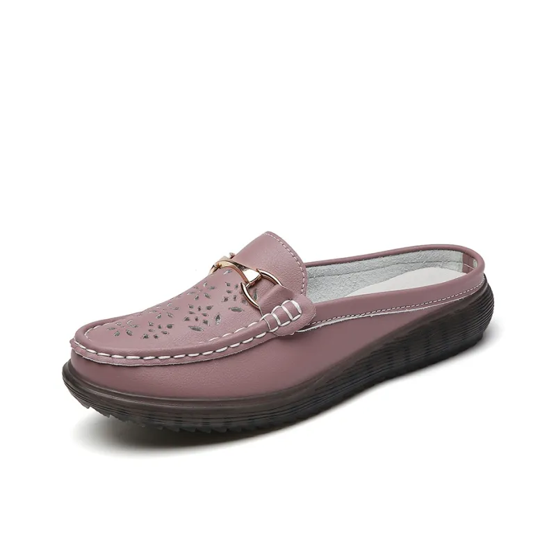 Reivanti Rubber Sole Wrap toe Slippers Women's-0