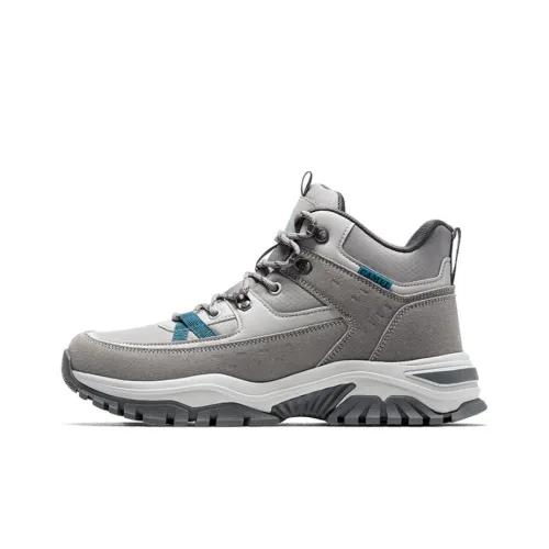 CAMEL Jade Dragon Anti Slip Wear Resistant High Top Outdoor Shoes Men's Gray Black