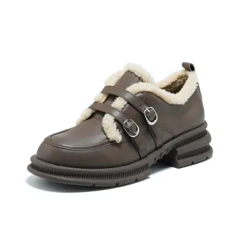 FOND&BERYL Loafers Women's Black/Coffee