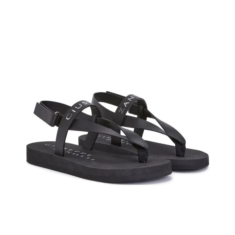 Giuseppe Zanotti Logo print Thong strap Sandals-2