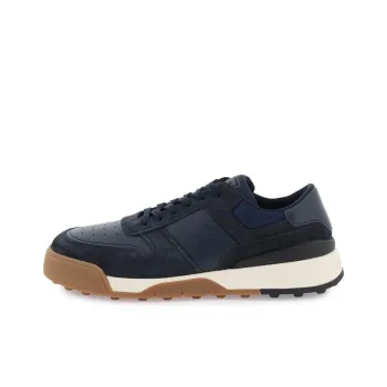 TOD'S Cassetta Leather Panelled Sneakers