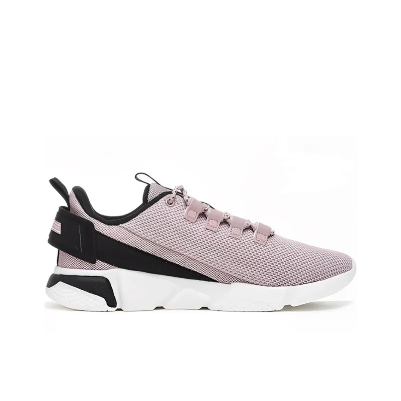 Erke Running Shoes Women's Low Top Mushroom Gray/Jet Black-1