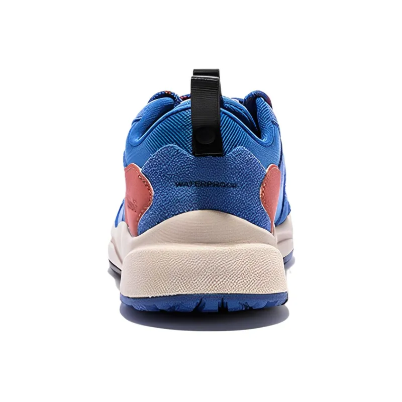 Columbia Wear-resistant And Waterproof Low-Top Outdoor Shoes Men's Blue-4