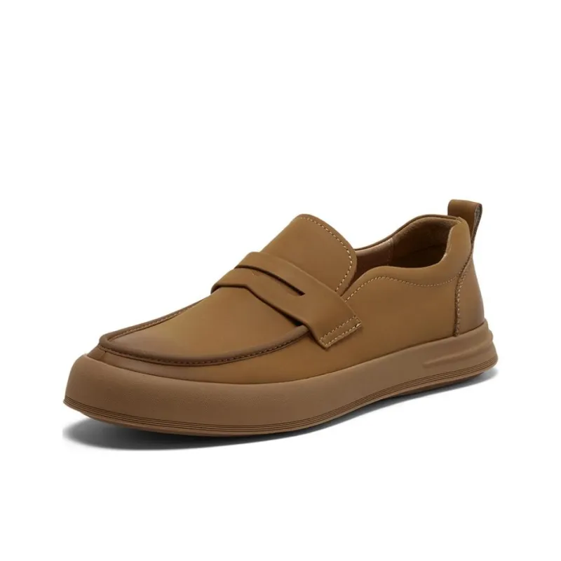 BASTO Loafers Men Khaki/Apricot-6