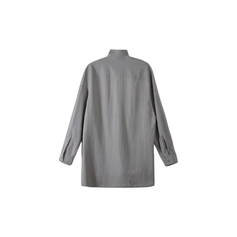 Y-3 Free Shipping With AdiClub Y-3 Washed Twill Overshirt-1