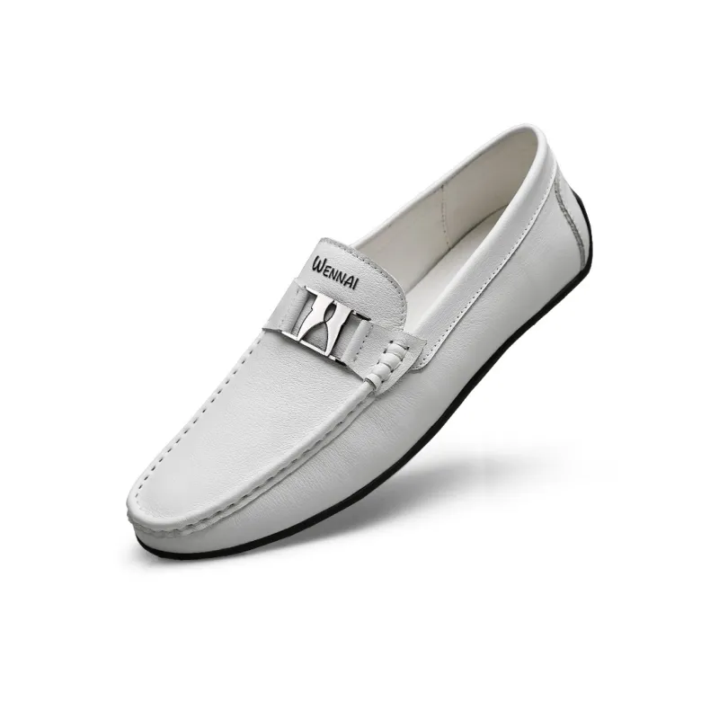 Wen Nai Casual Shoes Men's White-2