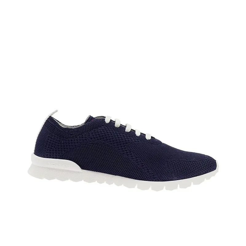 KITON Abrasion Resistant Low Top Casual Shoes Men's Blue-1