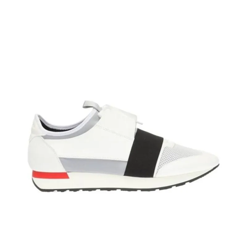 Balenciaga Race Runner 'White Black Grey'-1