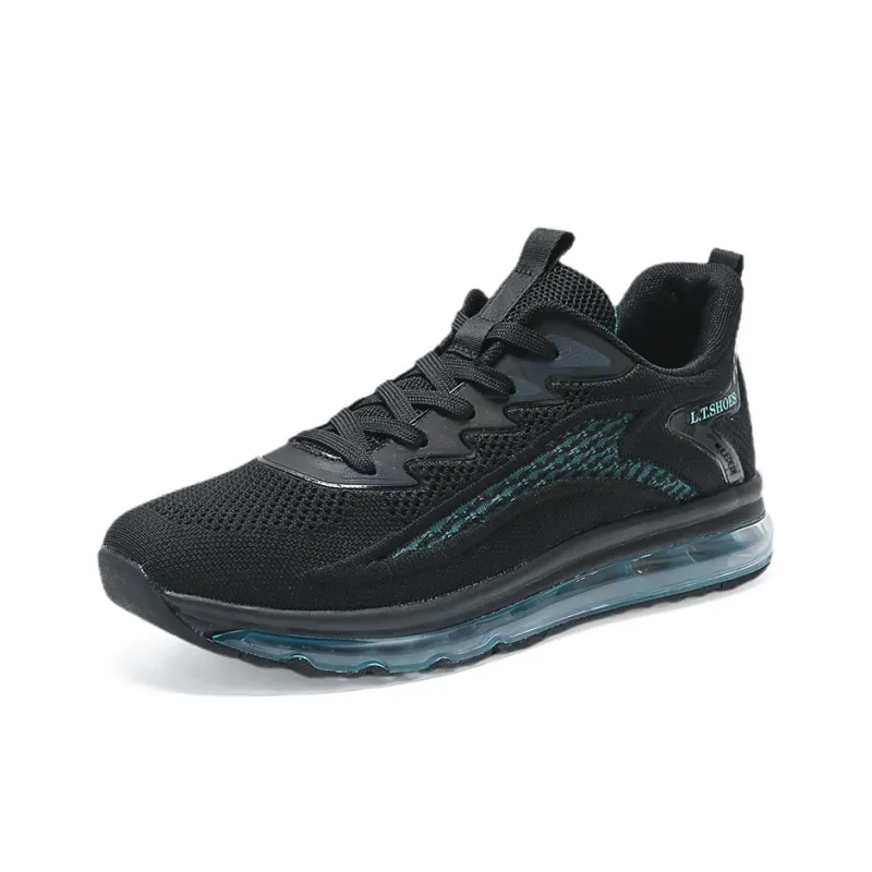Black tailed Deer Low Top Running Shoes Men's-9