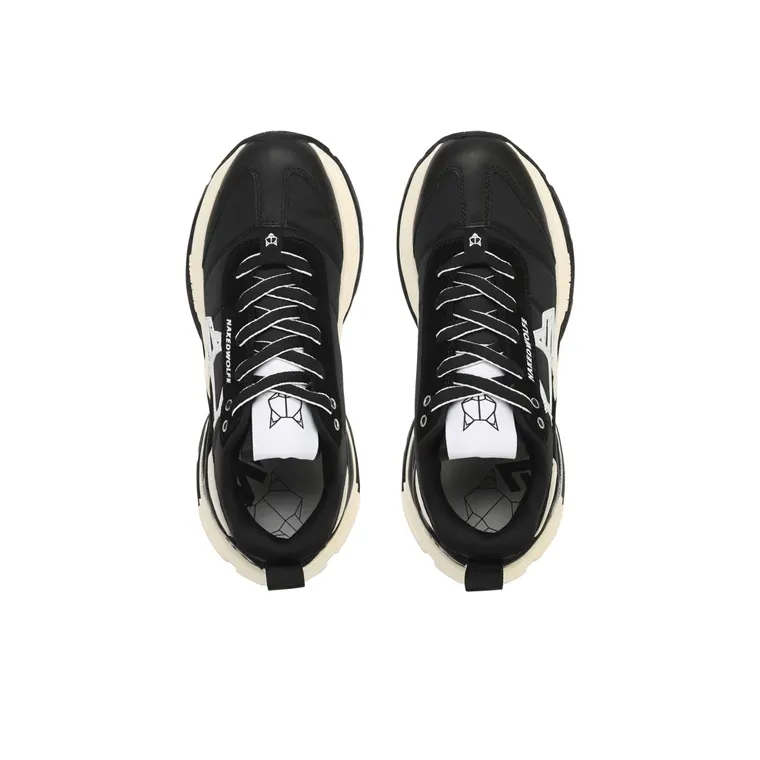 Naked Wolfe Society Low-Top Sports Casual Shoes Women's Black-3