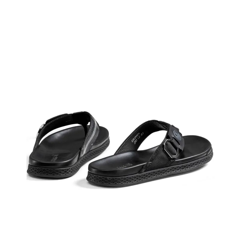 LEAVELAND Stylish Sandals Men's Black-1