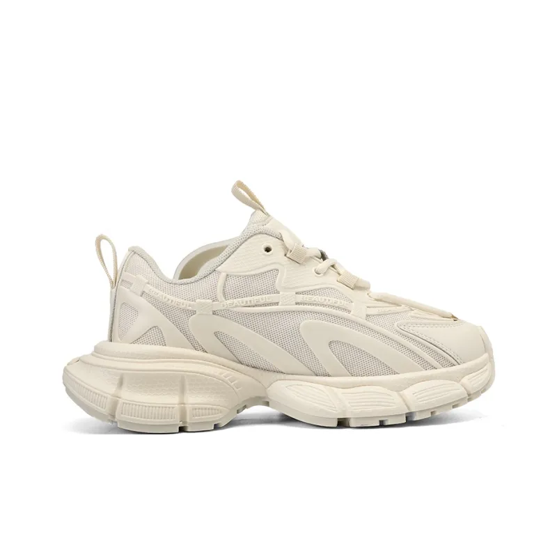 ORD Low Top Chunky Sneakers Unisex Beige-1