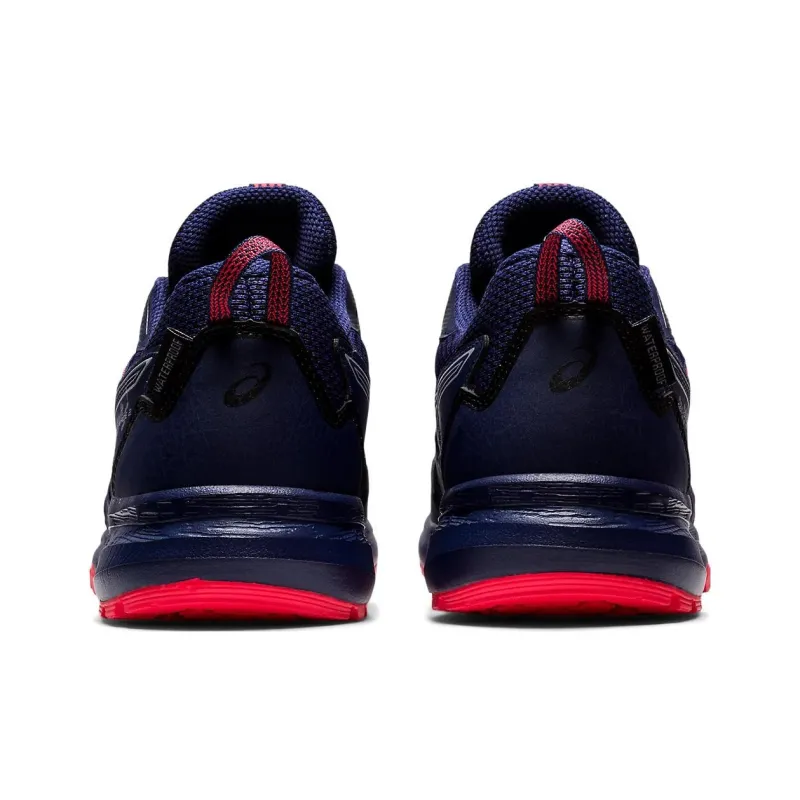 Asics GEL-SNOWRIDE 2 Cushioning Anti-Slip And Wear-Resistant Low-Top Running Shoes Men's Blue Red-5