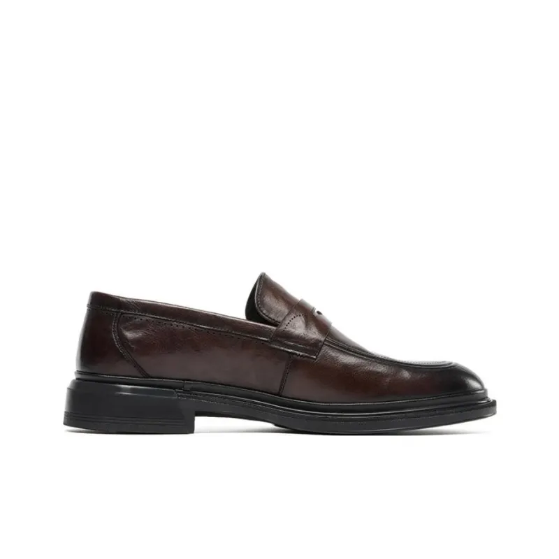STEVE MADDEN Loafers Men Black/Brown-5