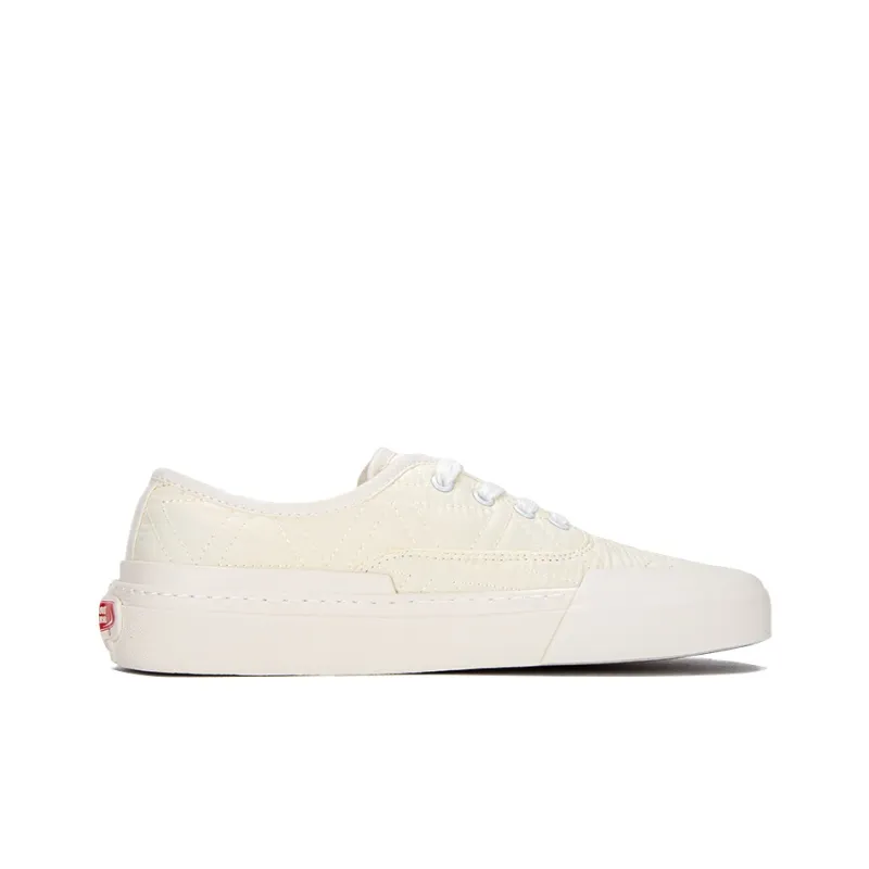 BOBBIE BURNS Anti Slip Wear Resistant Low Top Canvas Shoes Unisex Ivory-1