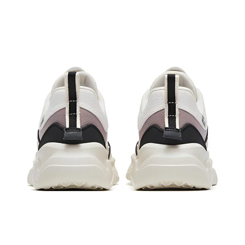 Anta White Thistle Slip Resistant, Abrasion Resistant, Breathable Low Top Sports Casual Shoes Women's Gray Brown Black-3