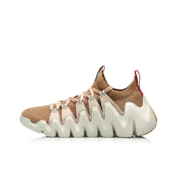 LiNing Low Top Running Shoes Women's Deer Brown