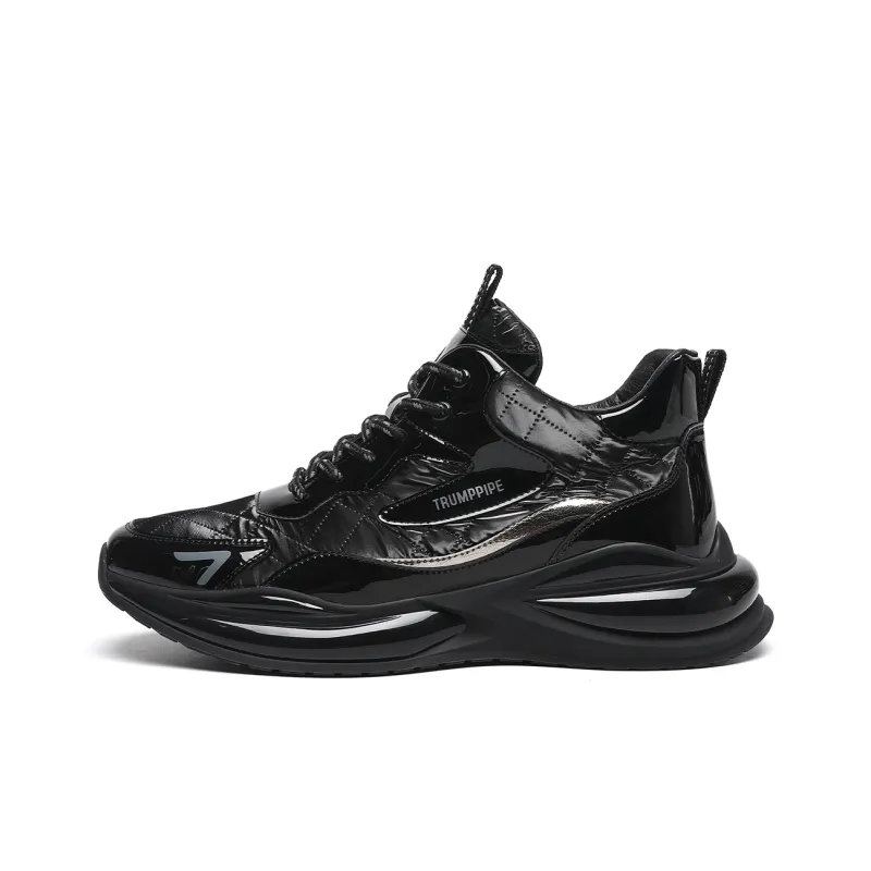 TRUMPPIPE Low-Top Casual Shoes Men's Black-0