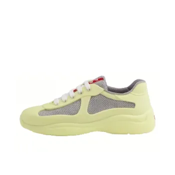 PRADA America's Cup Panelled Sneakers