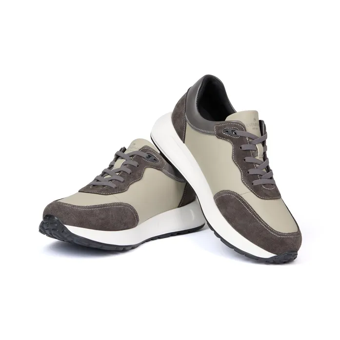 SEVEN Casual Shoes Men Low Top Beige-2