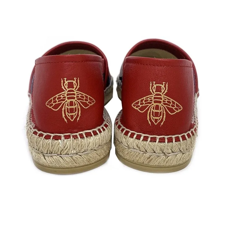 GUCCI Striped Espadrille 'Red White Blue'-4