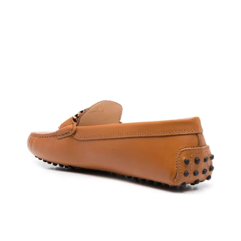 TOD'S Gommino Loafers Women's Light Brown-3