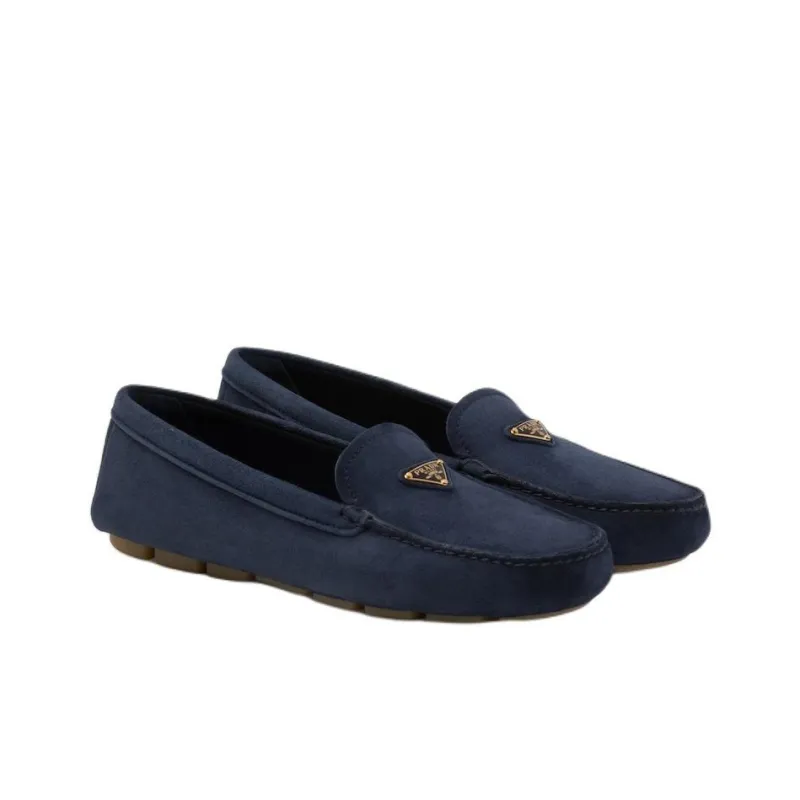 PRADA Loafers Women's Marine Blue-1