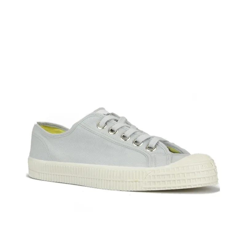 Novesta Canvas Shoes Unisex Low-Top Gray-1