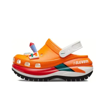 Crocs Mega Crush Clog 7 Eleven Orange