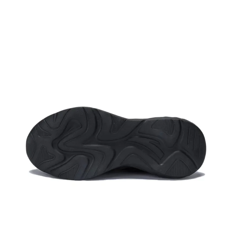 Anta Cushioning Wear Resistant Low Top Casual Shoes Women's Black-4