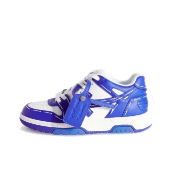OFF WHITE Out Of Office Sartorial Stitching White Dark Blue Women's