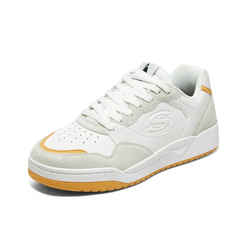Skechers Koopa Court Volley Low Varsity 'White Yellow'-2