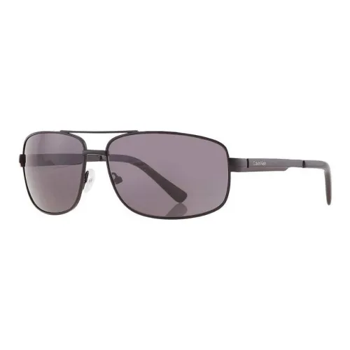 CALVIN KLEIN Metal Aviator Sunglasses Men's Black